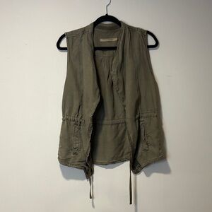 Max Jeans Khaki Green Vest